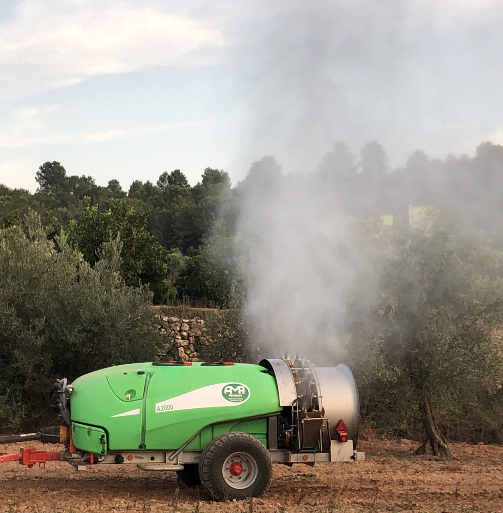 Atomizadores arrastrados