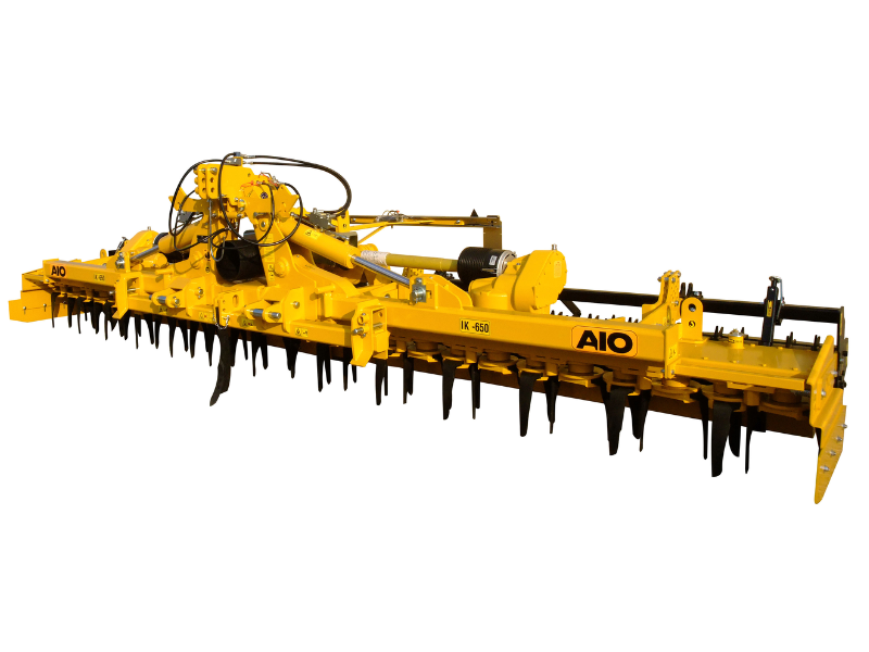 Gradas rotativas plegables