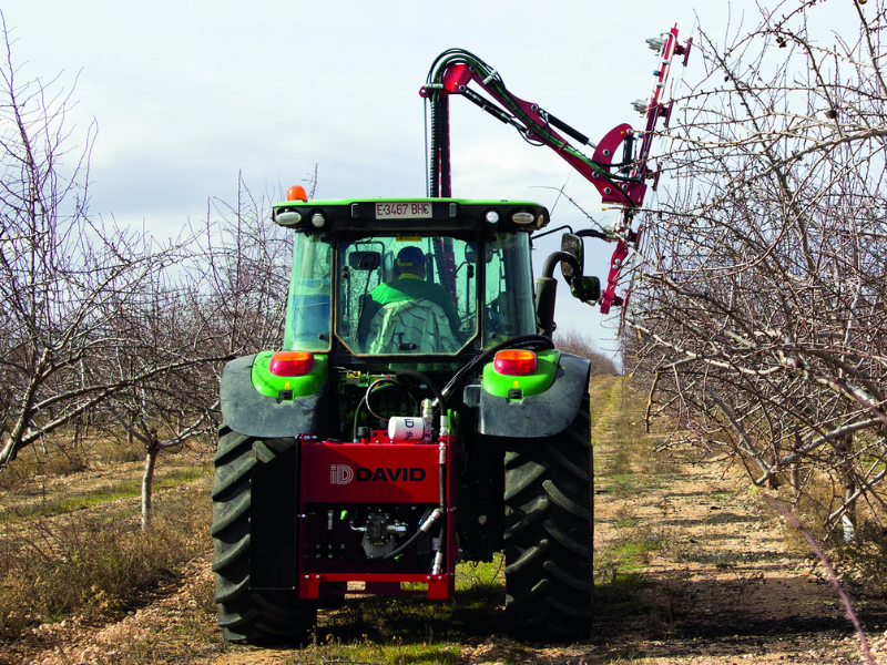 Maquinaria para arboricultura