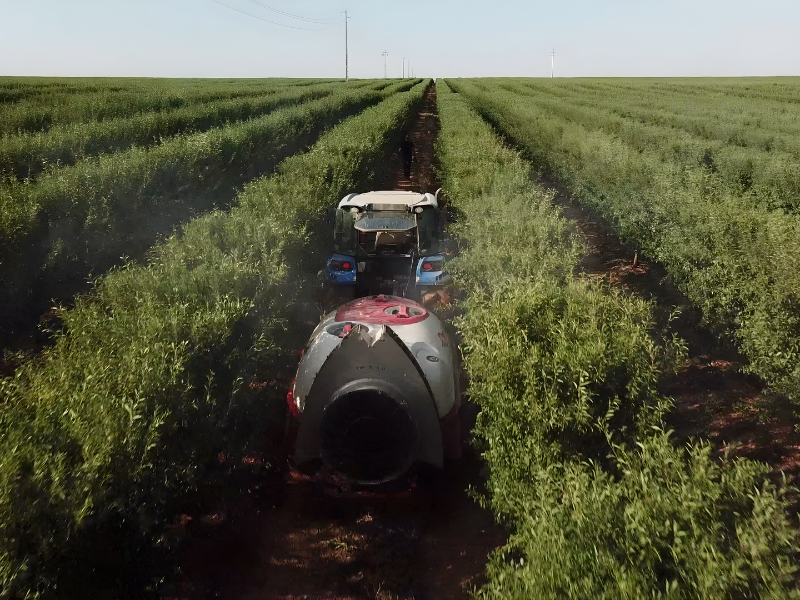Atomizadores para cultivos frutales
