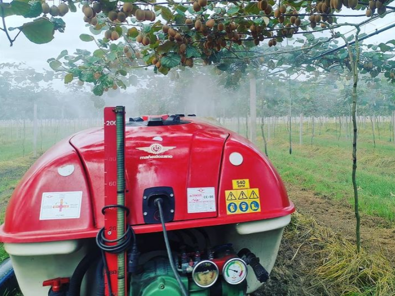 Atomizadores para cultivos de almendros