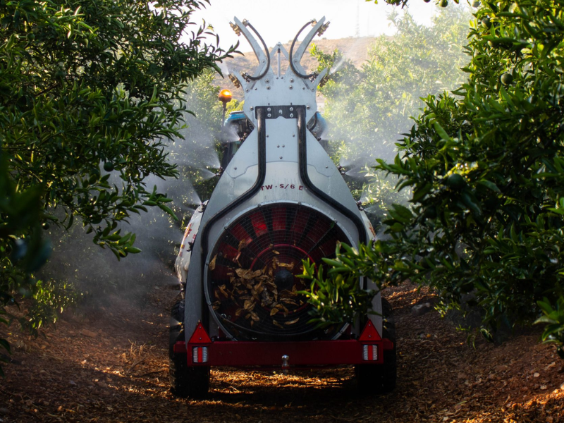 Atomizadores para cultivos de nueces