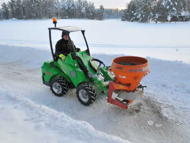 Esparcidor arena - sal