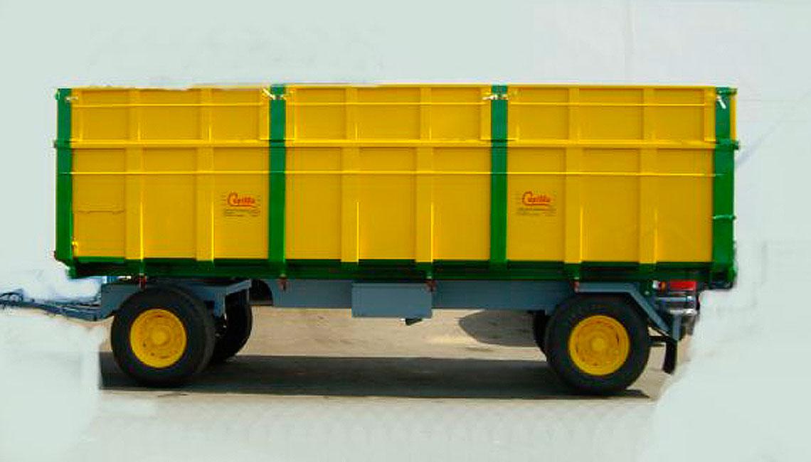 Remolques agrícolas de dos ejes